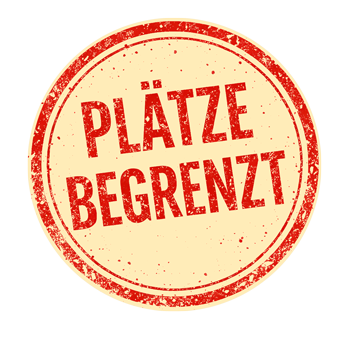 Plätze begrenzt